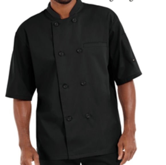 Men's Double Breasted Chef Coat - NWT - Picture 4 of 4